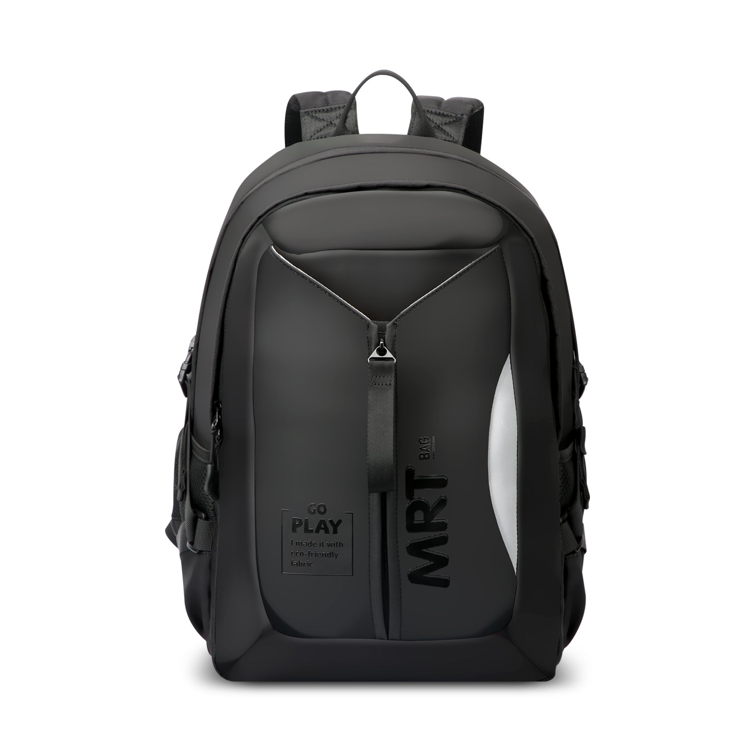 BOPai Backpacks Lightweight Bookbag Premium Durable Backpack Black